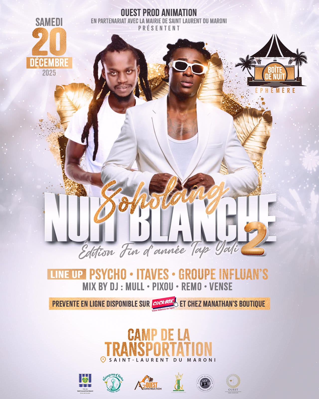 SOHOLANG – NUIT BLANCHE 2ᵉ ÉDITION